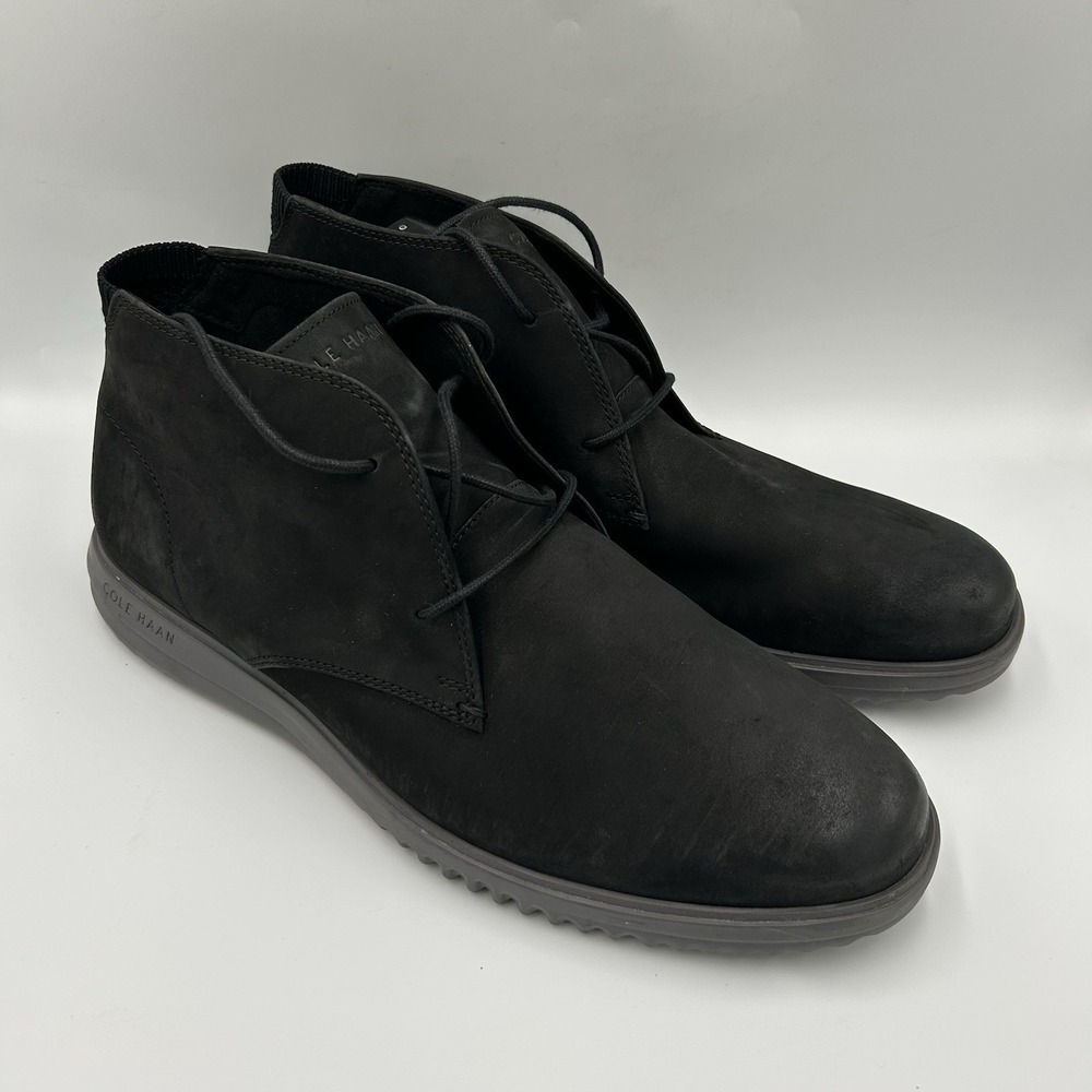 Cole Haan Grand+ Chukka Nubuck Leather Boots Size 13M